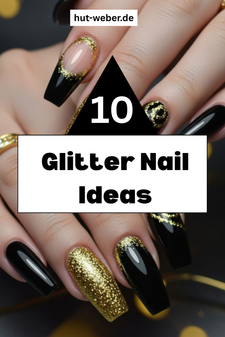 10 Glitter Nail Ideas