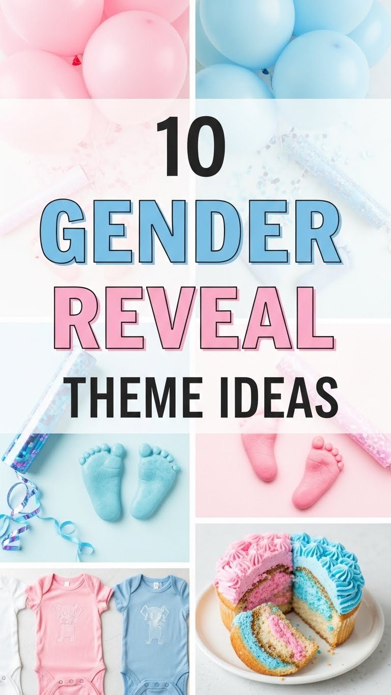 10 Gender Reveal Theme Ideas