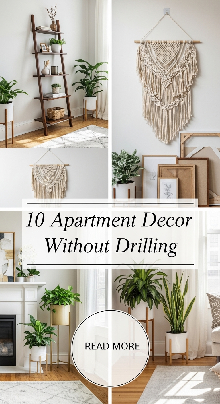 10 Apartment Decor Without Drilling