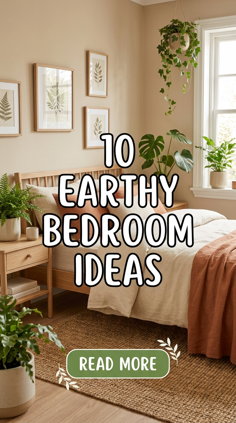 10 Earthy Bedroom Ideas