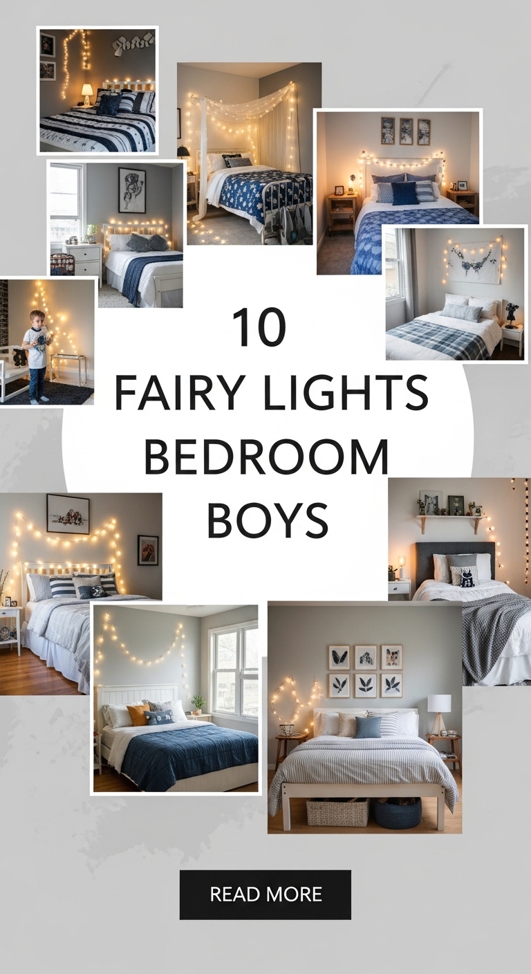 10 Fairy Lights Bedroom Boys