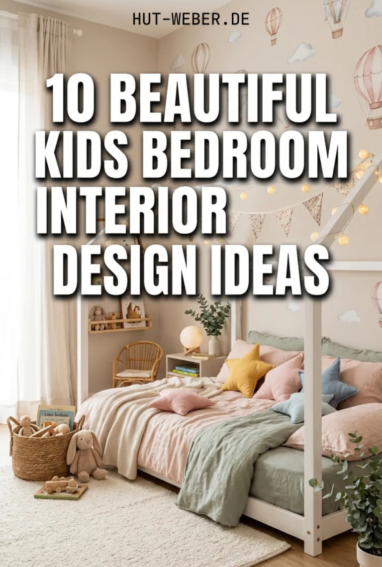 10 Beautiful Kids Bedroom Interior Design Ideas