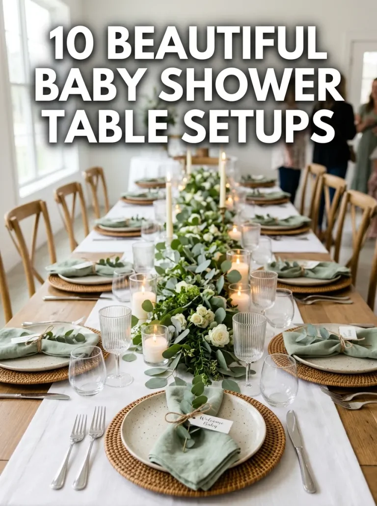 10 Baby Shower Table Decor Ideas for a Memorable Celebration