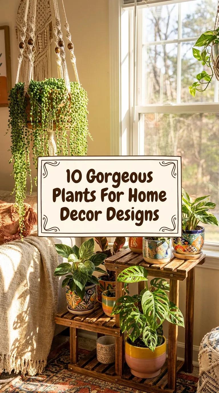 10 Plants For Home Decor Ideas