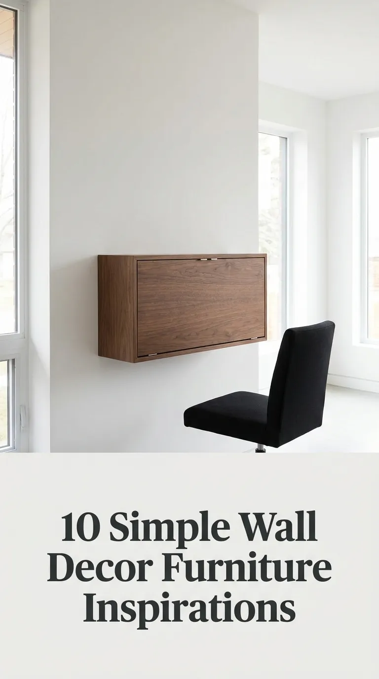 10 Wall Decor Furniture Ideas