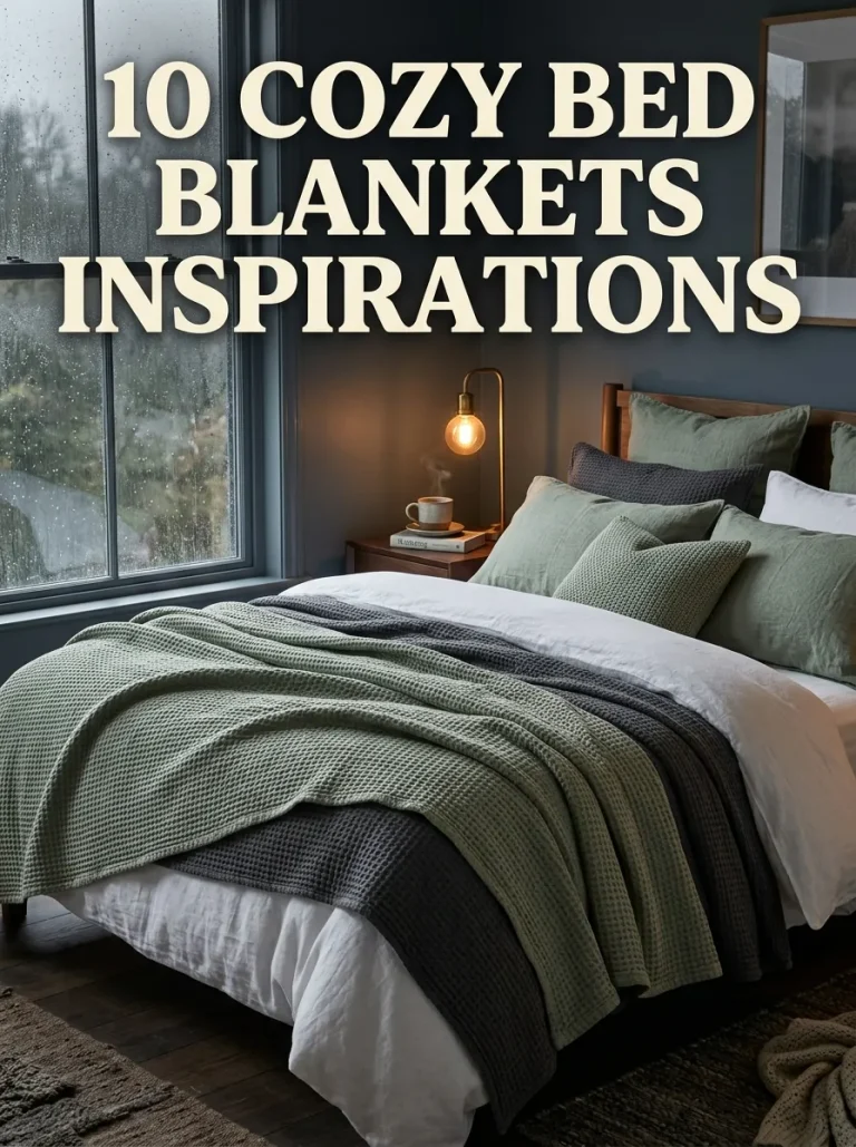 10 Cozy Bed Blankets Ideas