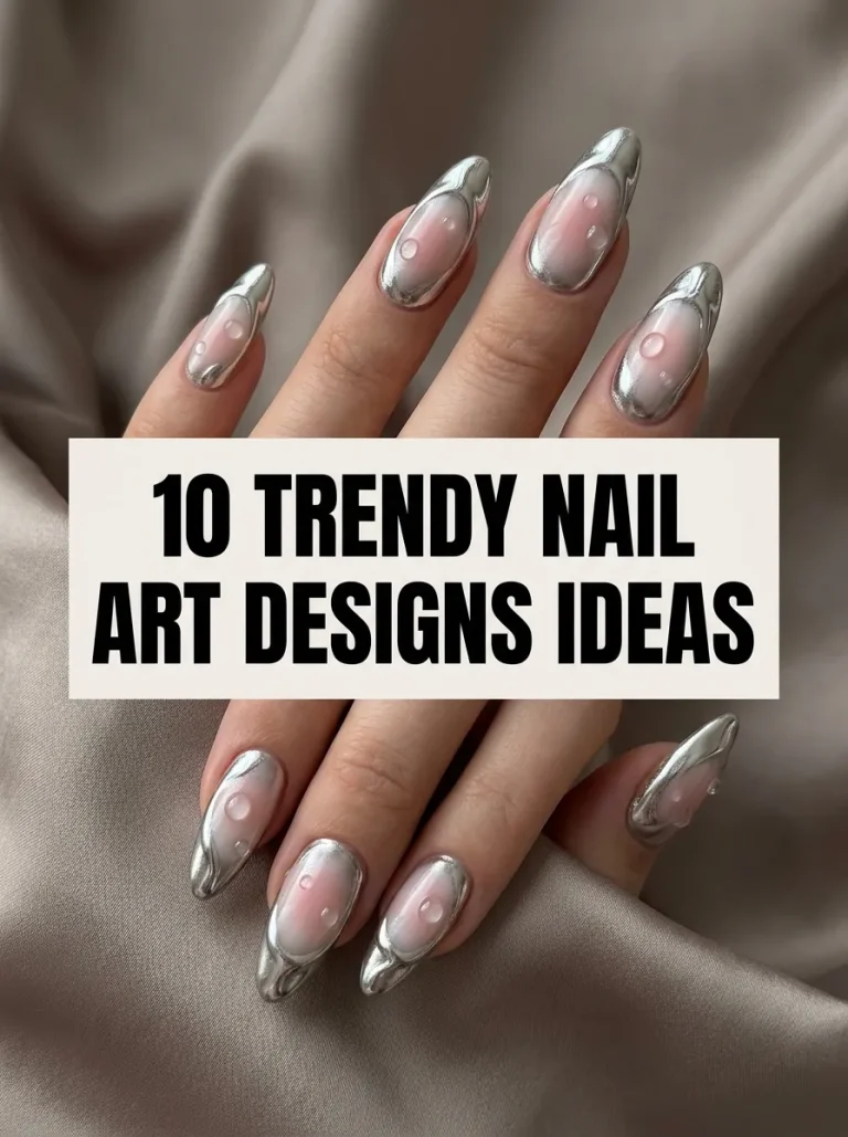 10 Trendy Nail Art Designs Ideas