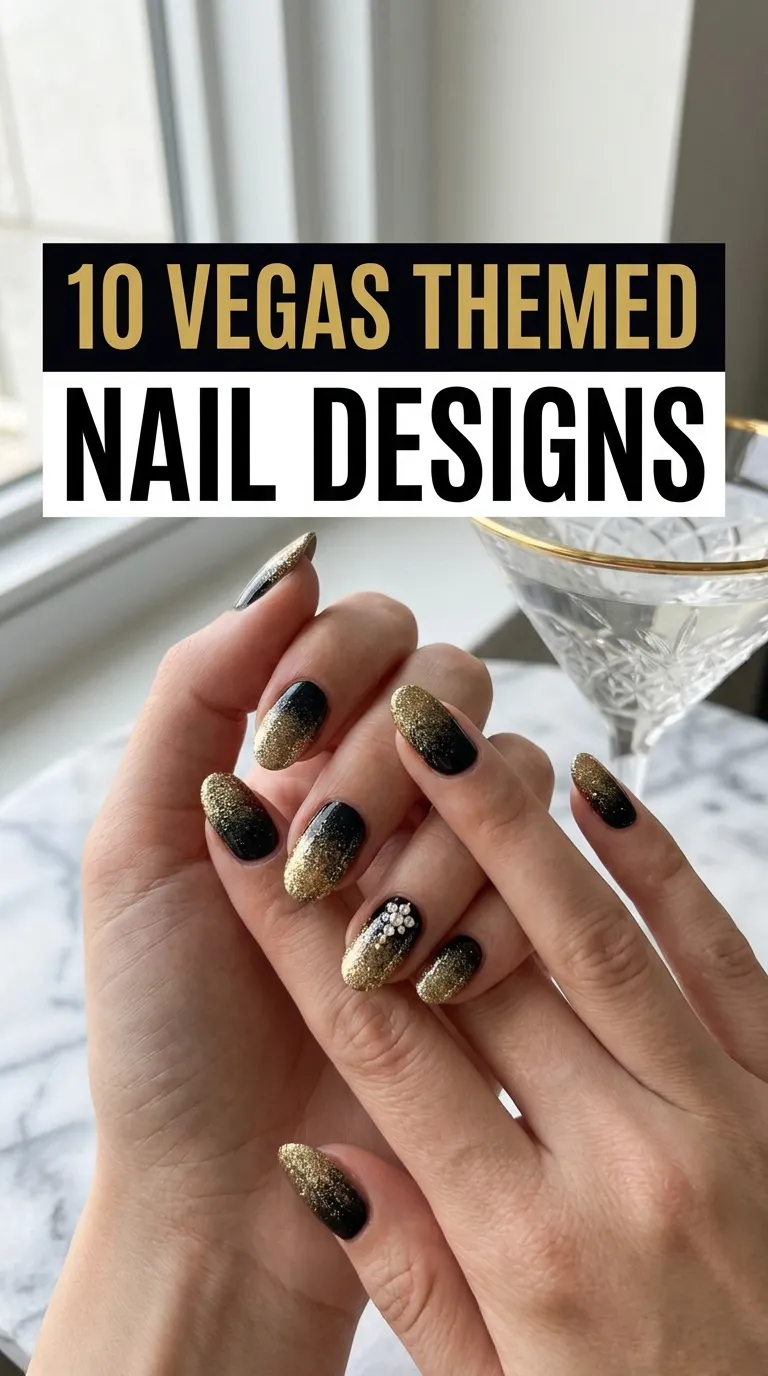 10 Vegas-Themed Nails Ideas