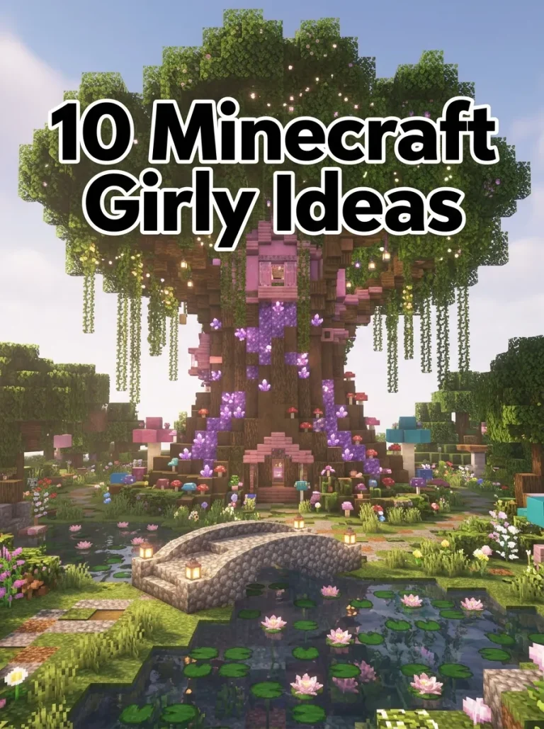 10 Minecraft Girly Ideas