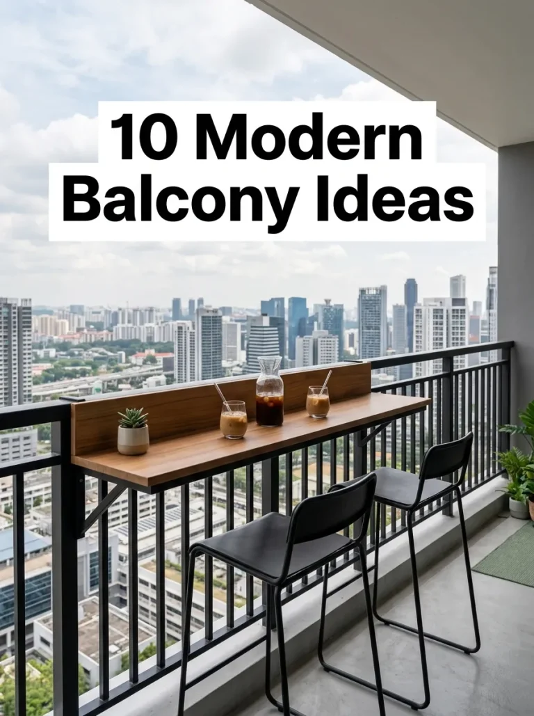 10 Modern Balcony Ideas