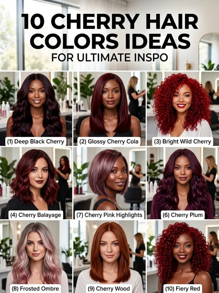 10 Cherry Hair Colors Ideas