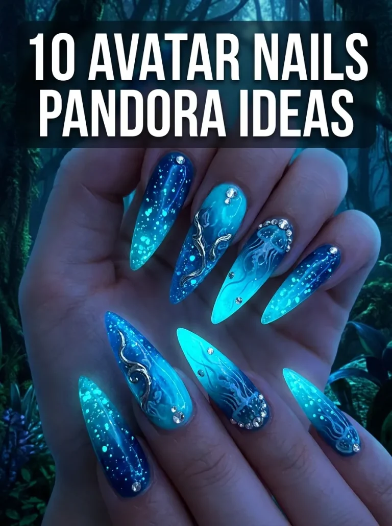 10 Avatar Nails Pandora Ideas