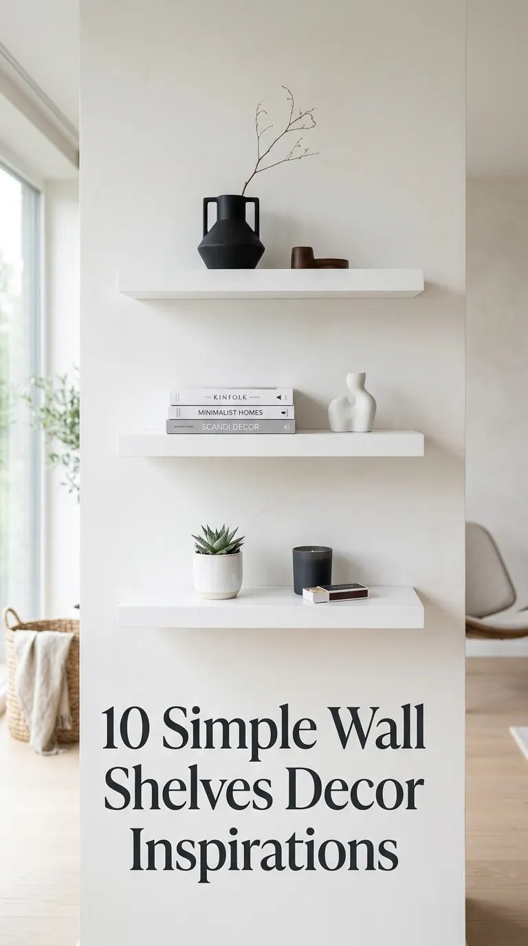 10 Wall Shelves Decor Ideas