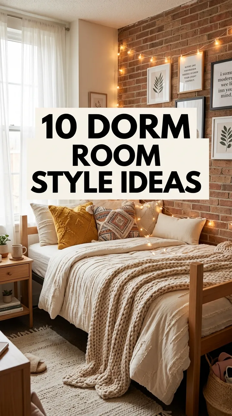 10 Dorm Room Style Ideas