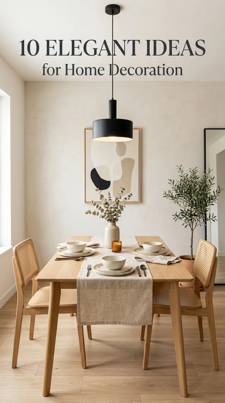 10 Home Decoration Design Ideas