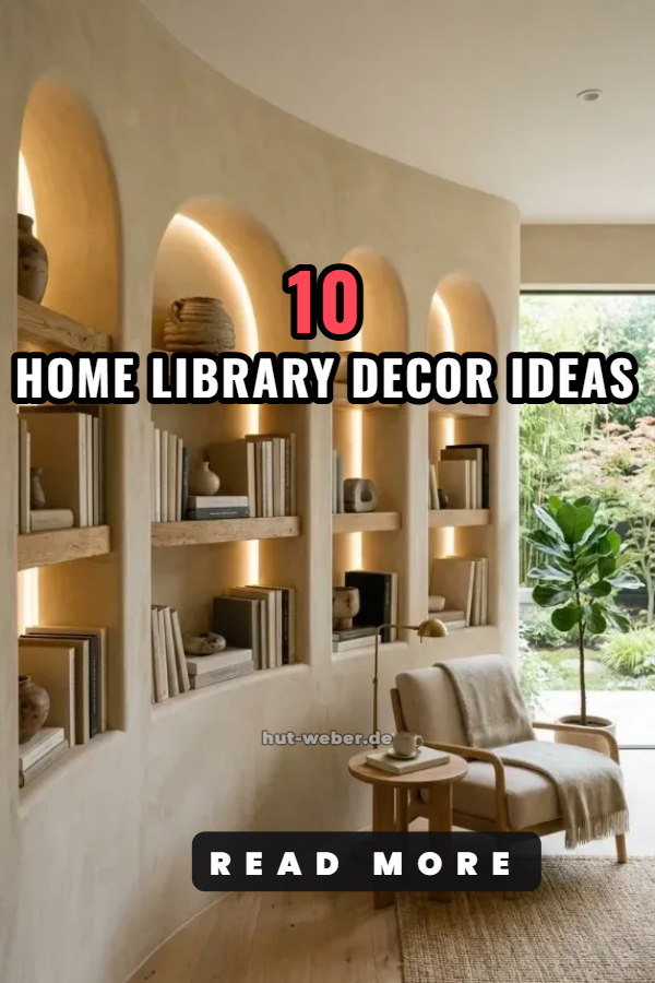 10 Home Library Decor Ideas