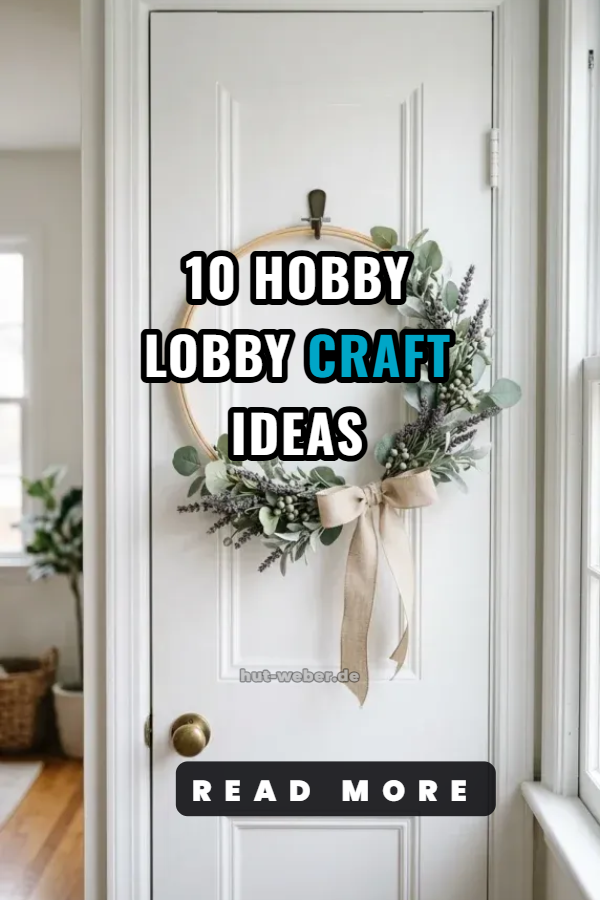 10 Hobby Lobby Craft Ideas