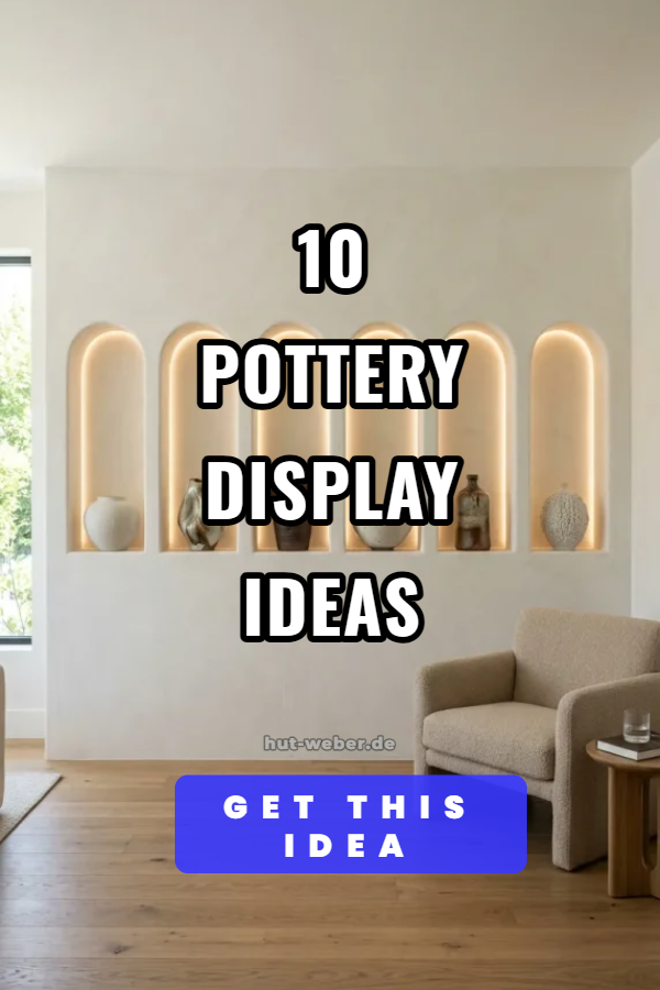 10 Pottery Display Ideas