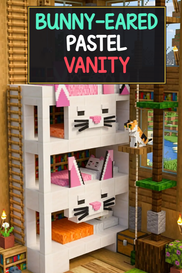 10 Kawaii Bedroom Decor Minecraft Girly Ideas