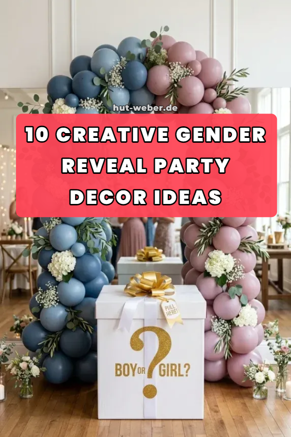 10 Creative Gender Reveal Party Decor Ideas
