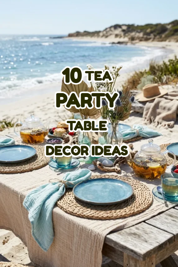 10 Tea Party Table Decor Ideas