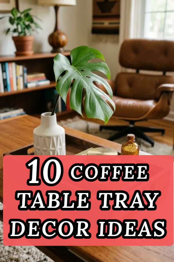 10 Coffee Table Tray Decor Ideas